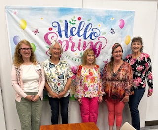 Our amazing fundraising team of Jean, Pam, Jan, Lynn and Christine